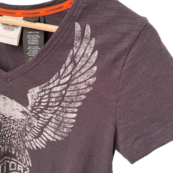 Harley-Davidson Basic V-neck Tee in Size Medium - Picture 6 of 6